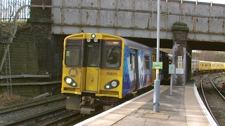 Half an Hour at 216  Birkenhead North Station 1022017  Class 507 508 terminus [upl. by Crocker278]