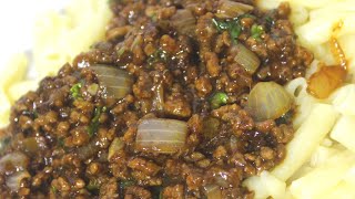 How to make BBQ Minced meat Ground beef Recipe  Quick recipe [upl. by Llyrat]