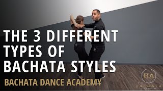 The 3 Different Types Of Bachata Styles  Dominican Urban Sensual Bachata Examples [upl. by Rochester]