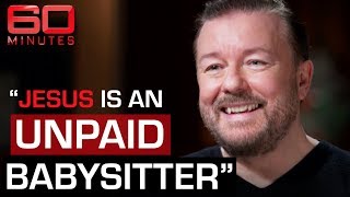 Ricky Gervais on being an atheist  60 Minutes Australia [upl. by Asirrac]