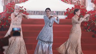 BOLLYWOOD DANCE FLASHMOB AT WEDDING OF FAWAAxAMIRUL [upl. by Gnilrets477]