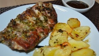 Costillas con Patatas al Horno [upl. by Belford]