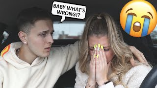 Randomly CRYING Prank On Boyfriend Cute Reaction [upl. by Arramahs233]