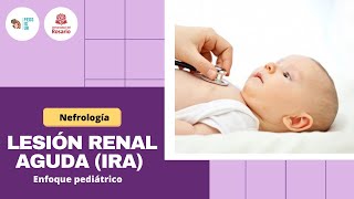 Insuficiencia Renal Aguda en Pediatría  PEDsIgUR módulo nefrología [upl. by Adnawyek]