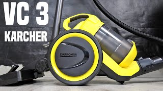 Karcher VC 3 Bagless Vacuum  Multi Cyclone Vacuum Cleaner Unboxing amp Testing [upl. by Cullen]