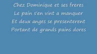 Soeur Sourire  Dominique lyrics [upl. by Rapsag989]