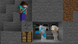 Minecraft Speedrunners VS Herobrine [upl. by Boyer723]