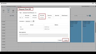 Kronos Time off Request Tutorial [upl. by Emlynne]