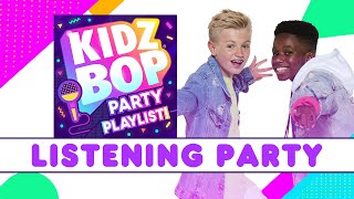 KIDZ BOP Party Playlist  UK Listening Party 80 Minutes [upl. by Nerek]