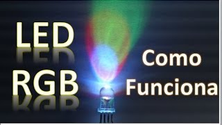 ✅ Led RGB como funciona [upl. by Hsak]