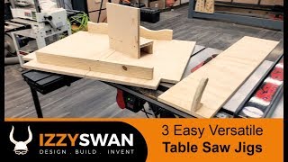 3 Easy Table Saw Jig  How To [upl. by Latimore]