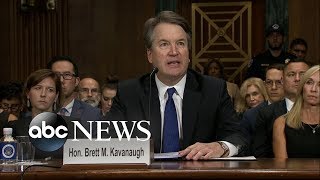 Brett Kavanaugh delivers opening statement at hearing [upl. by Aikcir]