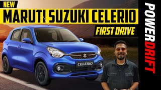 Maruti Suzuki Celerio  First Drive Review  PowerDrift [upl. by Eeldarb986]